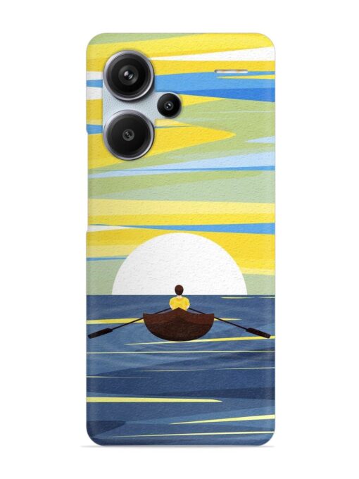 Rowing Person Ferry Paddle Snap Case for Xiaomi Redmi Note 13 Pro Plus (5G) Zapvi