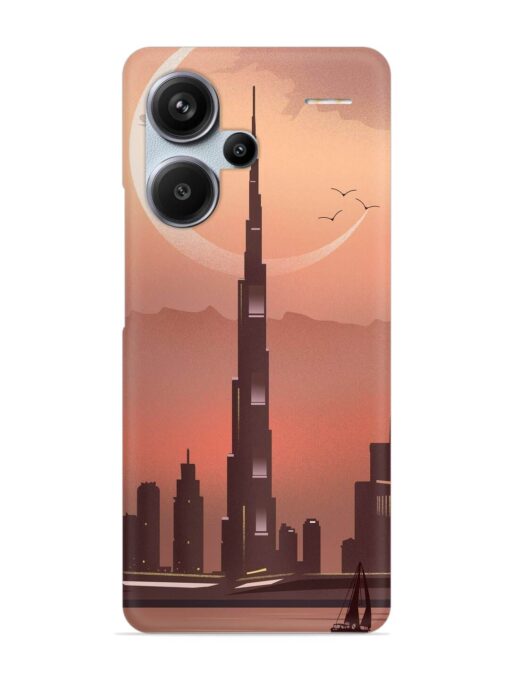 Landmark Burj Khalifa Snap Case for Xiaomi Redmi Note 13 Pro Plus (5G) Zapvi