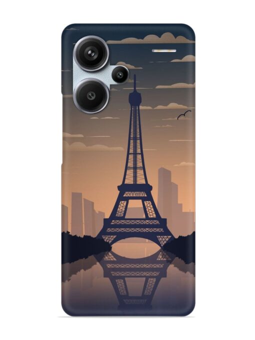 France Paris Eiffel Tower Gradient Snap Case for Xiaomi Redmi Note 13 Pro Plus (5G) Zapvi