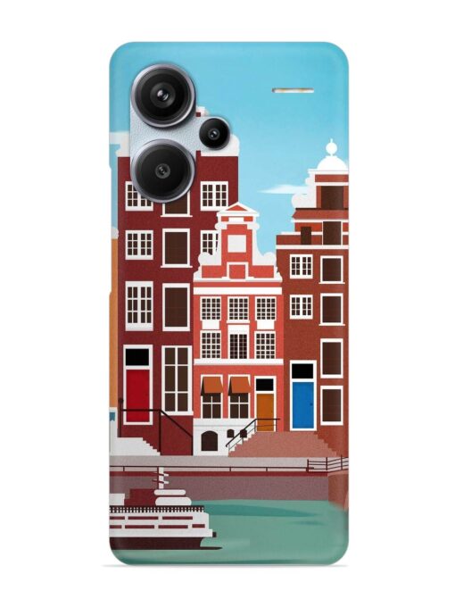 Scenery Architecture Amsterdam Landscape Snap Case for Xiaomi Redmi Note 13 Pro Plus (5G) Zapvi