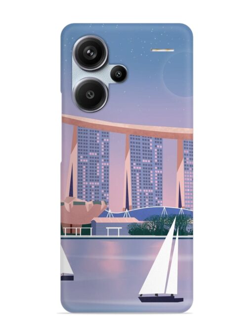 Singapore Scenery Architecture Snap Case for Xiaomi Redmi Note 13 Pro Plus (5G) Zapvi