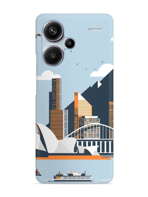 Sydney Opera Landscape Snap Case for Xiaomi Redmi Note 13 Pro Plus (5G) Zapvi