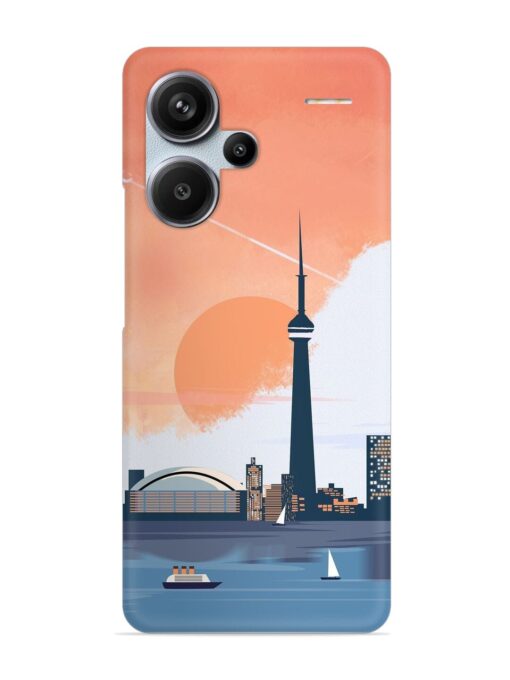 Toronto Canada Snap Case for Xiaomi Redmi Note 13 Pro Plus (5G) Zapvi