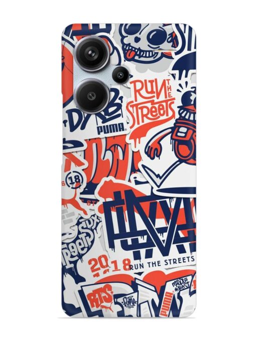 Run The Street Snap Case for Xiaomi Redmi Note 13 Pro Plus (5G) Zapvi