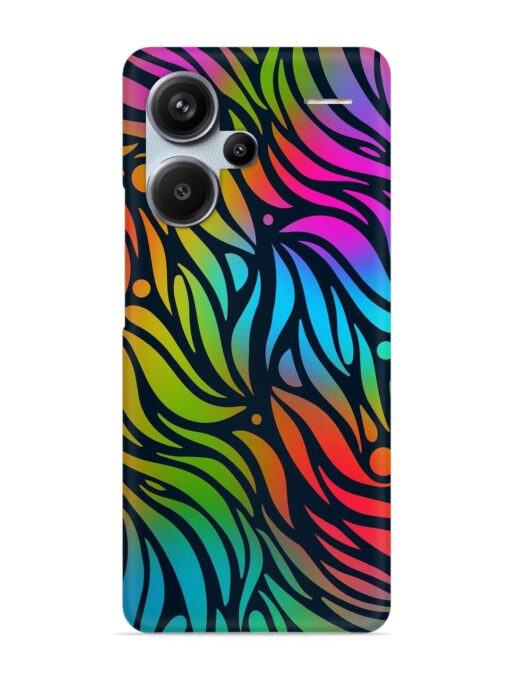 Abstract Leaf Design Snap Case for Xiaomi Redmi Note 13 Pro Plus (5G) Zapvi