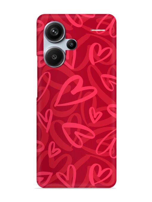 Seamless Romantic Pattern Snap Case for Xiaomi Redmi Note 13 Pro Plus (5G) Zapvi