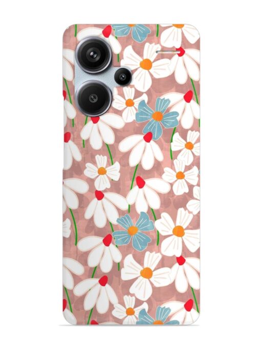 Abstract Petal Flowers Snap Case for Xiaomi Redmi Note 13 Pro Plus (5G) Zapvi