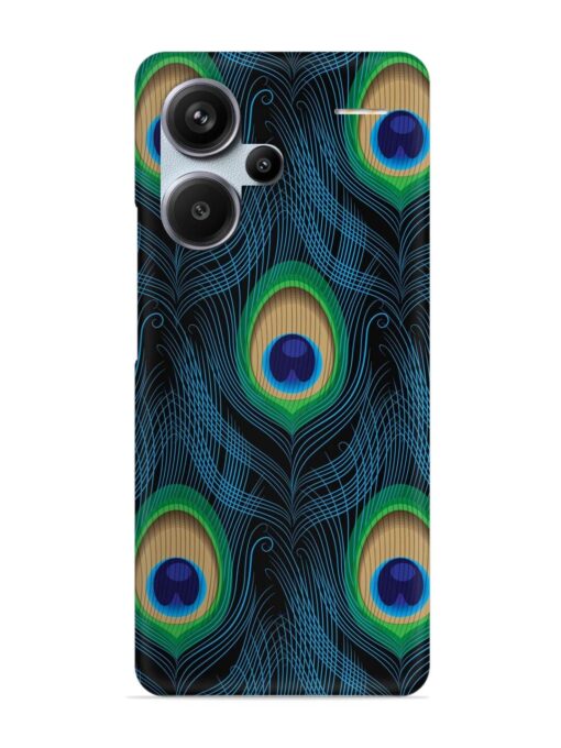 Seamless Pattern Peacock Snap Case for Xiaomi Redmi Note 13 Pro Plus (5G) Zapvi