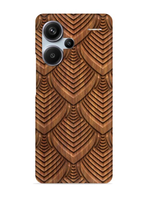 Carved Pattern On Snap Case for Xiaomi Redmi Note 13 Pro Plus (5G) Zapvi