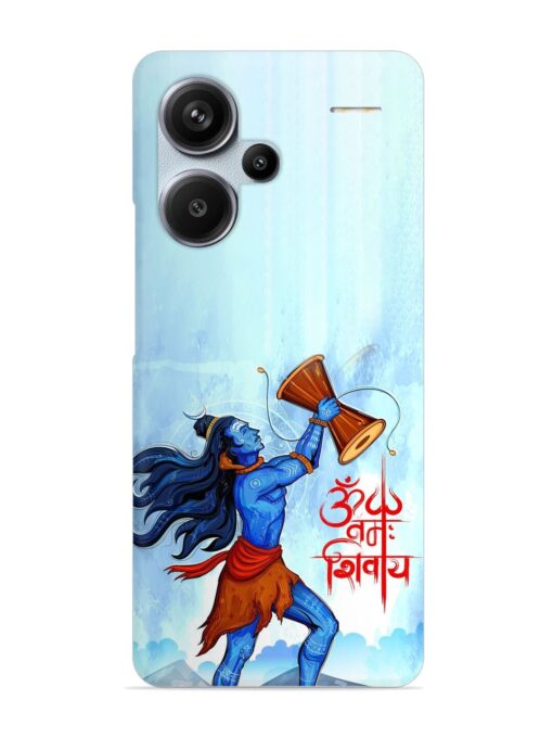 Illustration Lord Shiva Snap Case for Xiaomi Redmi Note 13 Pro Plus (5G)