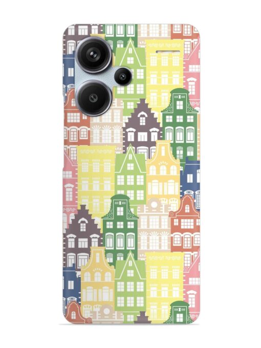 Seamless Shapes Pattern Snap Case for Xiaomi Redmi Note 13 Pro Plus (5G) Zapvi