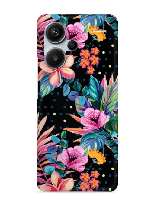 Seamless Floral Pattern Snap Case for Xiaomi Redmi Note 13 Pro Plus (5G) Zapvi