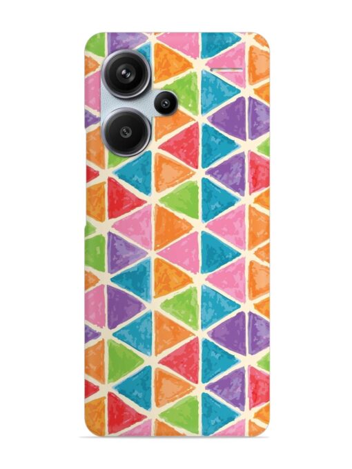 Seamless Colorful Isometric Snap Case for Xiaomi Redmi Note 13 Pro Plus (5G) Zapvi