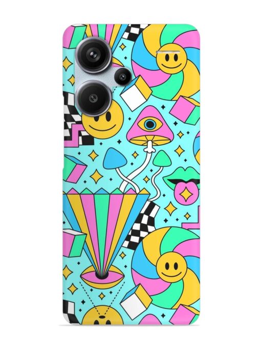 Trippy Rainbow 60S Snap Case for Xiaomi Redmi Note 13 Pro Plus (5G) Zapvi