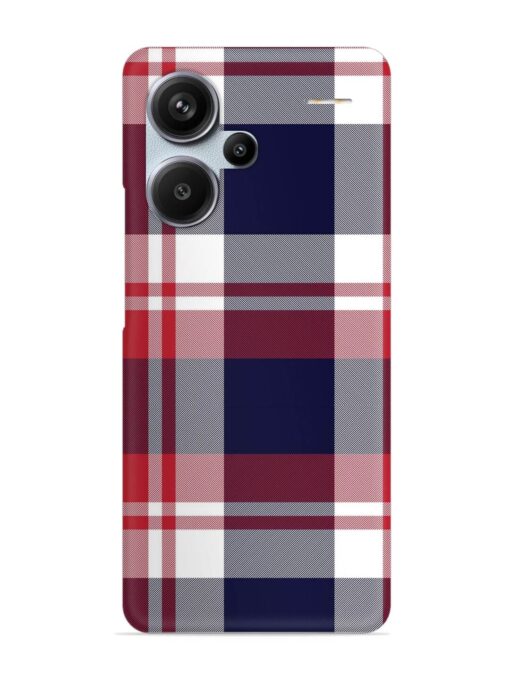 Classic Plaid Tartan Snap Case for Xiaomi Redmi Note 13 Pro Plus (5G) Zapvi