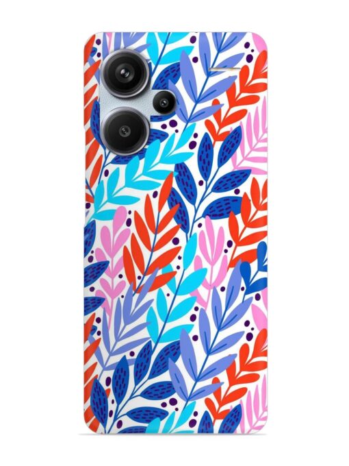 Bright Floral Tropical Snap Case for Xiaomi Redmi Note 13 Pro Plus (5G) Zapvi