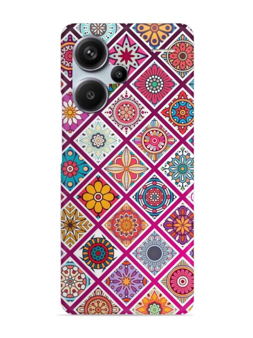 Seamless Tile Pattern Snap Case for Xiaomi Redmi Note 13 Pro Plus (5G) Zapvi