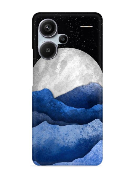 Full Moon Mountain Vector Snap Case for Xiaomi Redmi Note 13 Pro Plus (5G) Zapvi