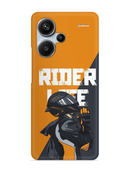 Rider Life Snap Case for Xiaomi Redmi Note 13 Pro Plus (5G) Zapvi