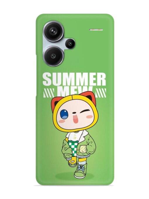 Summer Mew Snap Case for Xiaomi Redmi Note 13 Pro Plus (5G) Zapvi