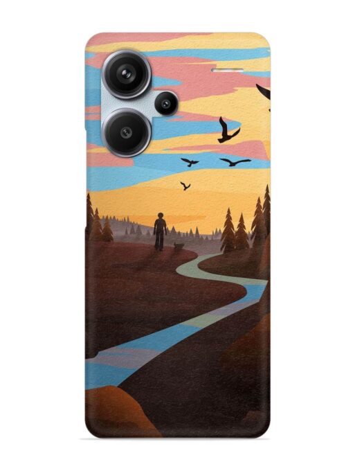 Natural Landscape Art Snap Case for Xiaomi Redmi Note 13 Pro Plus (5G) Zapvi