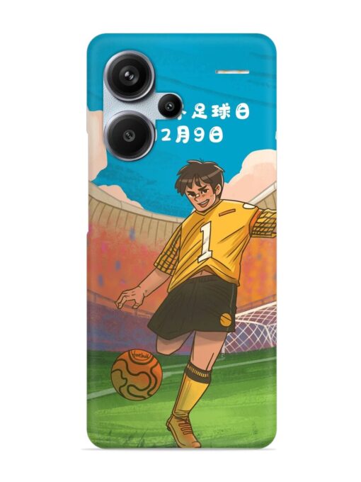 Soccer Kick Snap Case for Xiaomi Redmi Note 13 Pro Plus (5G) Zapvi