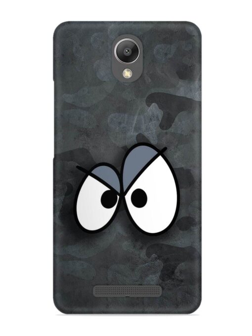 Big Eyes Night Mode Snap Case for Xiaomi Redmi Note 2 Zapvi