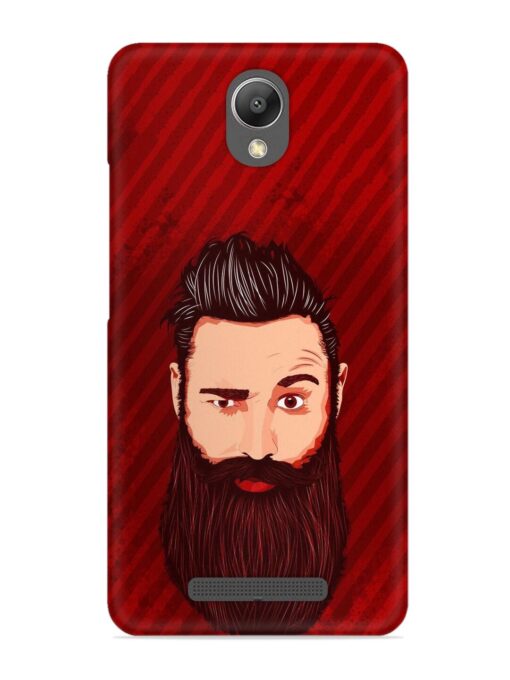 Beardo Man Snap Case for Xiaomi Redmi Note 2 Zapvi