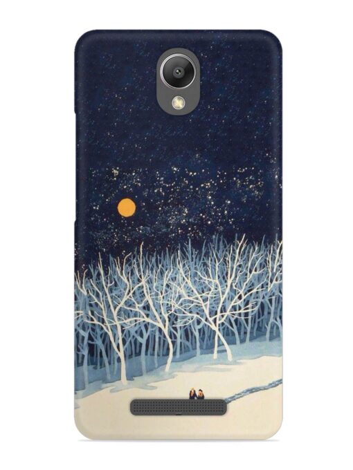 Full Moon Snowshoe Tour Snap Case for Xiaomi Redmi Note 2 Zapvi