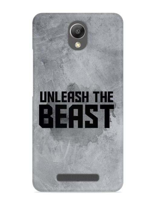 Unleash The Beast Snap Case for Xiaomi Redmi Note 2 Zapvi