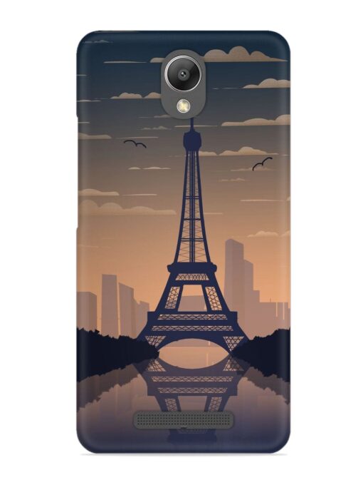 France Paris Eiffel Tower Gradient Snap Case for Xiaomi Redmi Note 2 Zapvi