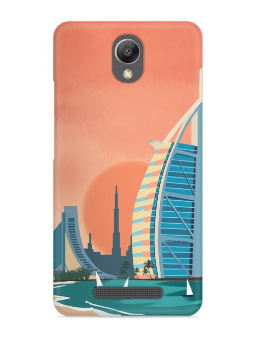 Dubai Architectural Scenery Snap Case for Xiaomi Redmi Note 2 Zapvi