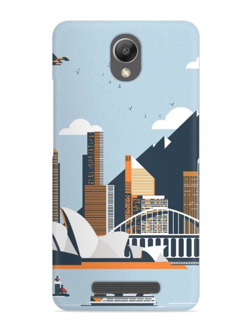 Sydney Opera Landscape Snap Case for Xiaomi Redmi Note 2 Zapvi