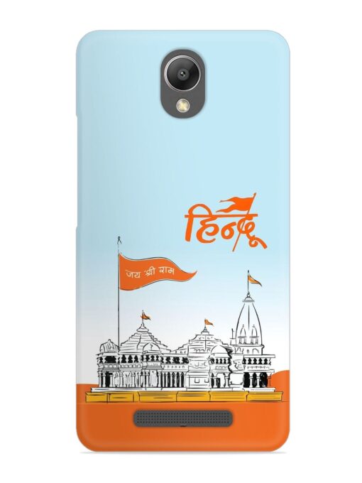 Ram Mandir Hindu Snap Case for Xiaomi Redmi Note 2