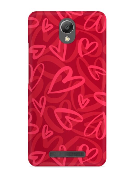 Seamless Romantic Pattern Snap Case for Xiaomi Redmi Note 2