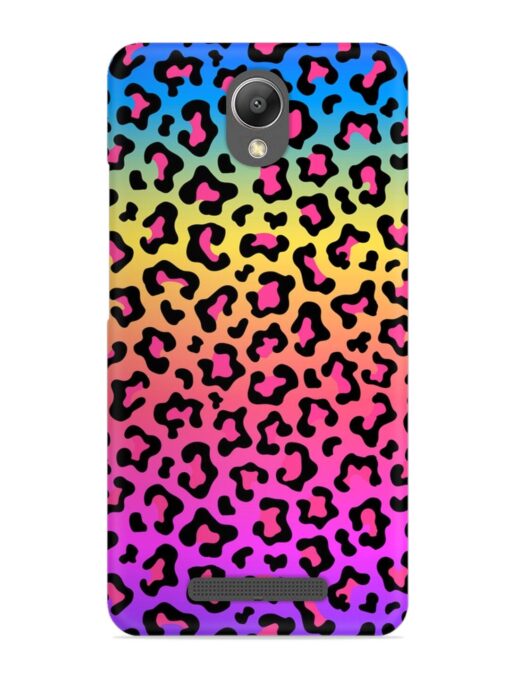 Neon Rainbow Colored Snap Case for Xiaomi Redmi Note 2 Zapvi