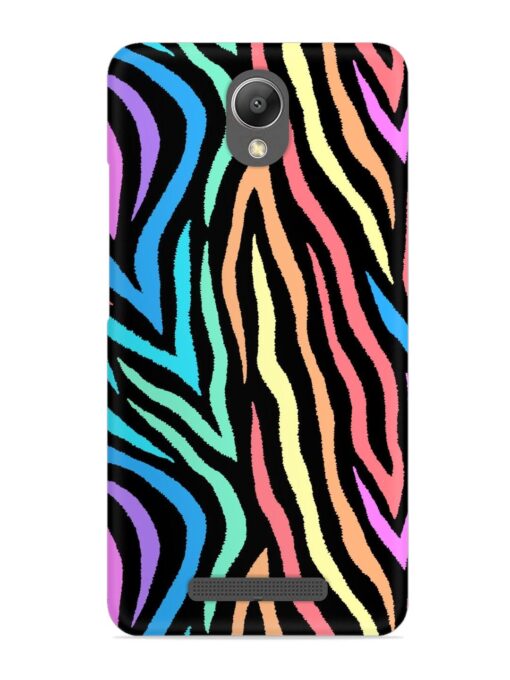 Colorful Abstract Zebra Snap Case for Xiaomi Redmi Note 2 Zapvi