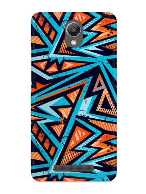 Abstract Seamless Grunge Snap Case for Xiaomi Redmi Note 2