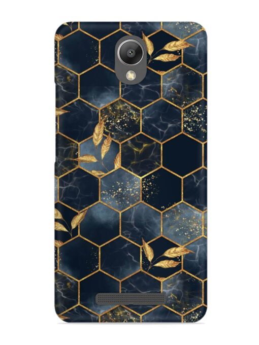 Marble Hexagon Seamless Snap Case for Xiaomi Redmi Note 2 Zapvi