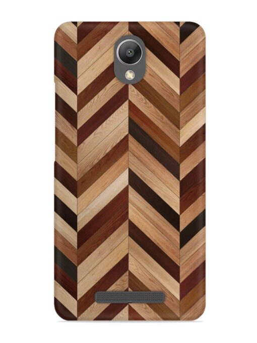 Seamless Wood Parquet Snap Case for Xiaomi Redmi Note 2 Zapvi