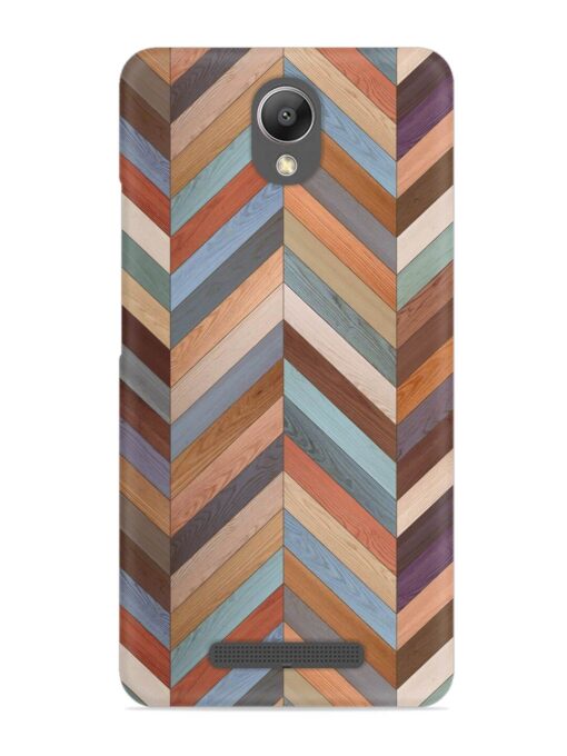 Seamless Wood Parquet Snap Case for Xiaomi Redmi Note 2 Zapvi