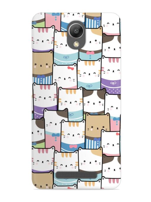 Cute Adorable Cat Snap Case for Xiaomi Redmi Note 2