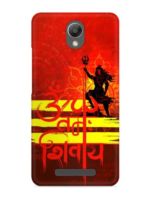 Illustration Lord Shiva Snap Case for Xiaomi Redmi Note 2 Zapvi