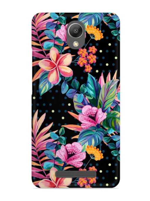 Seamless Floral Pattern Snap Case for Xiaomi Redmi Note 2 Zapvi