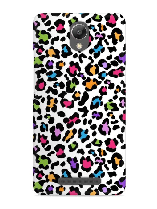 Seamless Leopard Pattern Snap Case for Xiaomi Redmi Note 2 Zapvi