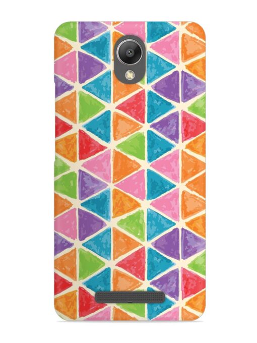 Seamless Colorful Isometric Snap Case for Xiaomi Redmi Note 2 Zapvi