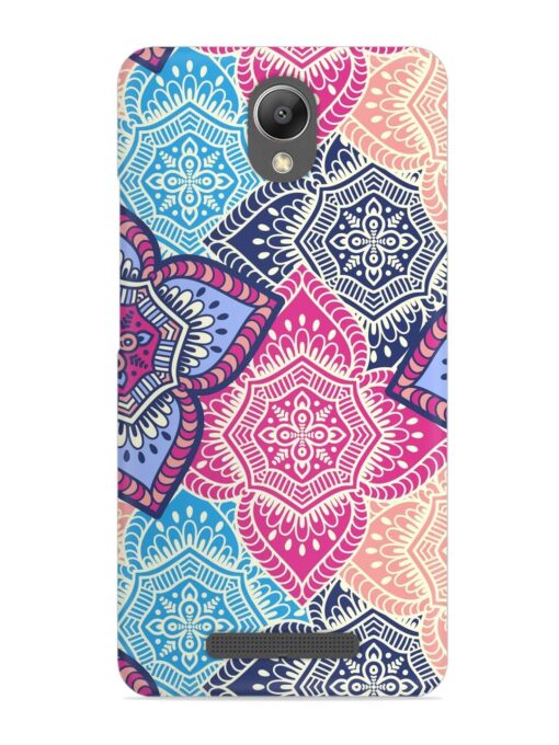 Ethnic Floral Seamless Snap Case for Xiaomi Redmi Note 2