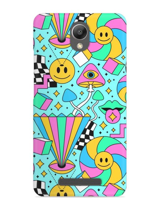 Trippy Rainbow 60S Snap Case for Xiaomi Redmi Note 2 Zapvi