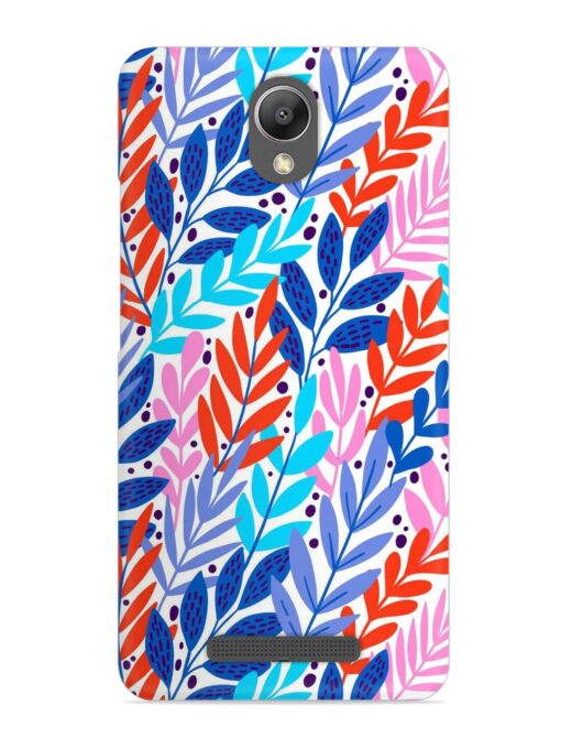 Bright Floral Tropical Snap Case for Xiaomi Redmi Note 2 Zapvi