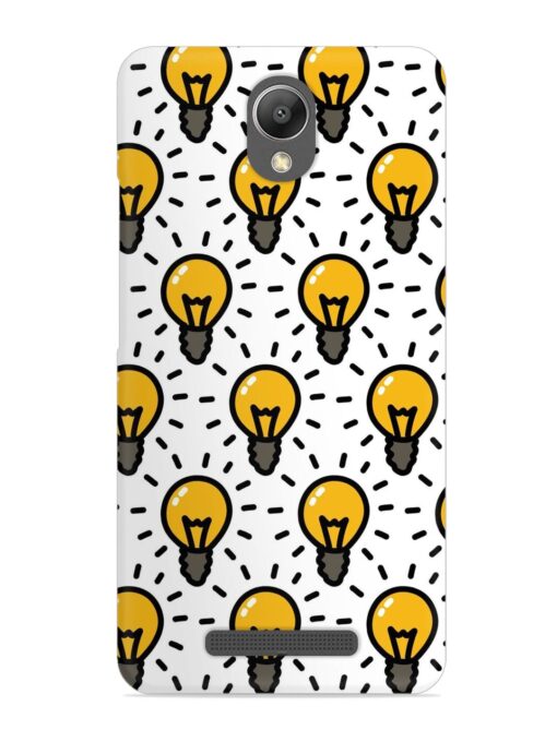 Light Bulb Seamless Snap Case for Xiaomi Redmi Note 2